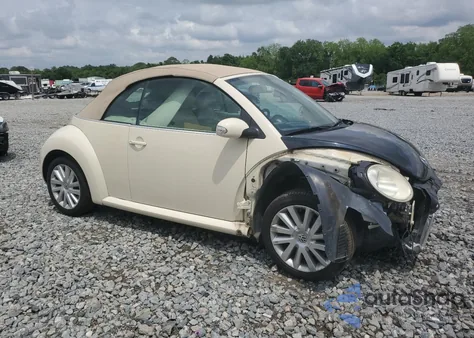 2008 Volkswagen New Beetle Convertible Se из США, поврежденный, VIN 3VWRF31Y88M410336